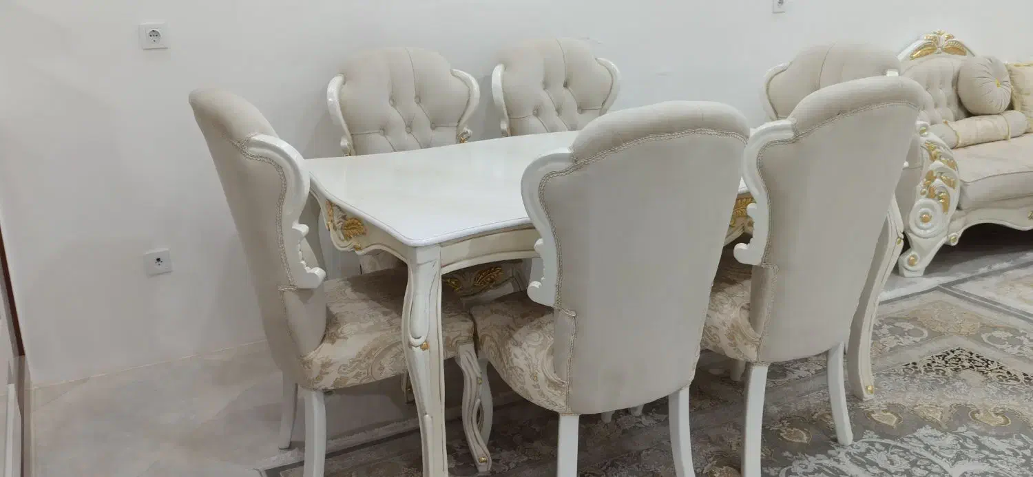 میز ناهار خوری ۶نفره|میز و صندلی غذاخوری|بیرجند, |دیوار