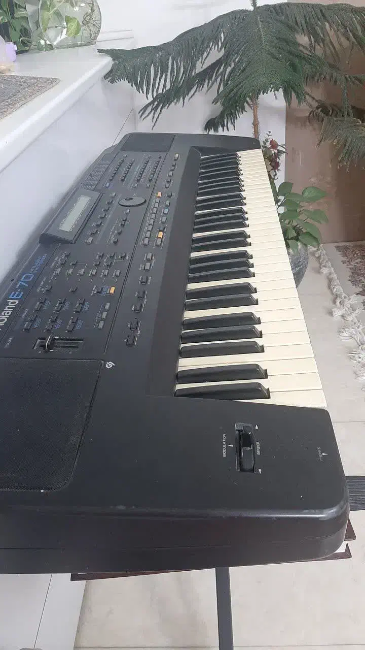 ارگ رولند E70|پیانو، کیبورد، آکاردئون|مشهد, شهرک لشکر (شهرک غرب)|دیوار