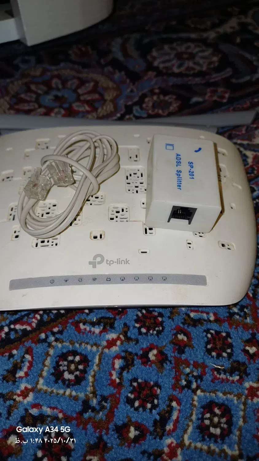 مودم tplink|مودم و تجهیزات شبکه|شیروان (لرستان), |دیوار