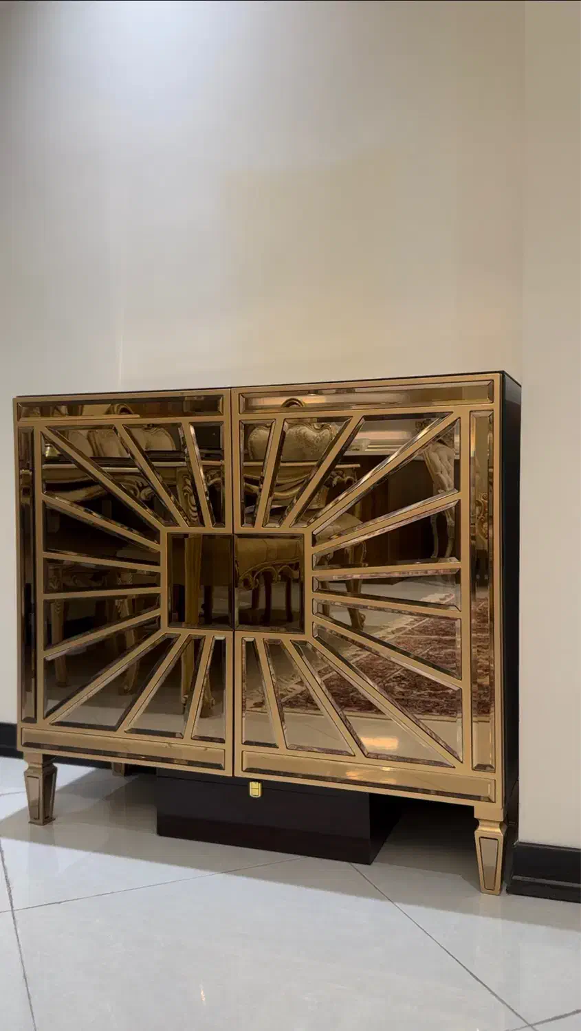 کنسول ترک تمام آینه|بوفه، ویترین، کنسول|تهران, شهر زیبا|دیوار