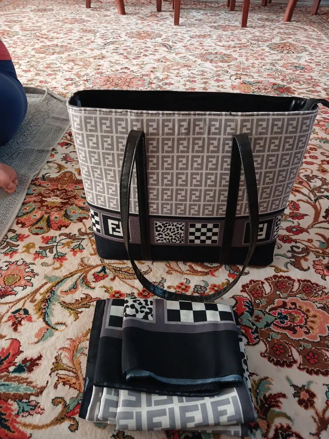 کیف وروسری ست ،قیمت ۷۰۰|کیف، کفش، کمربند|ساوه, |دیوار