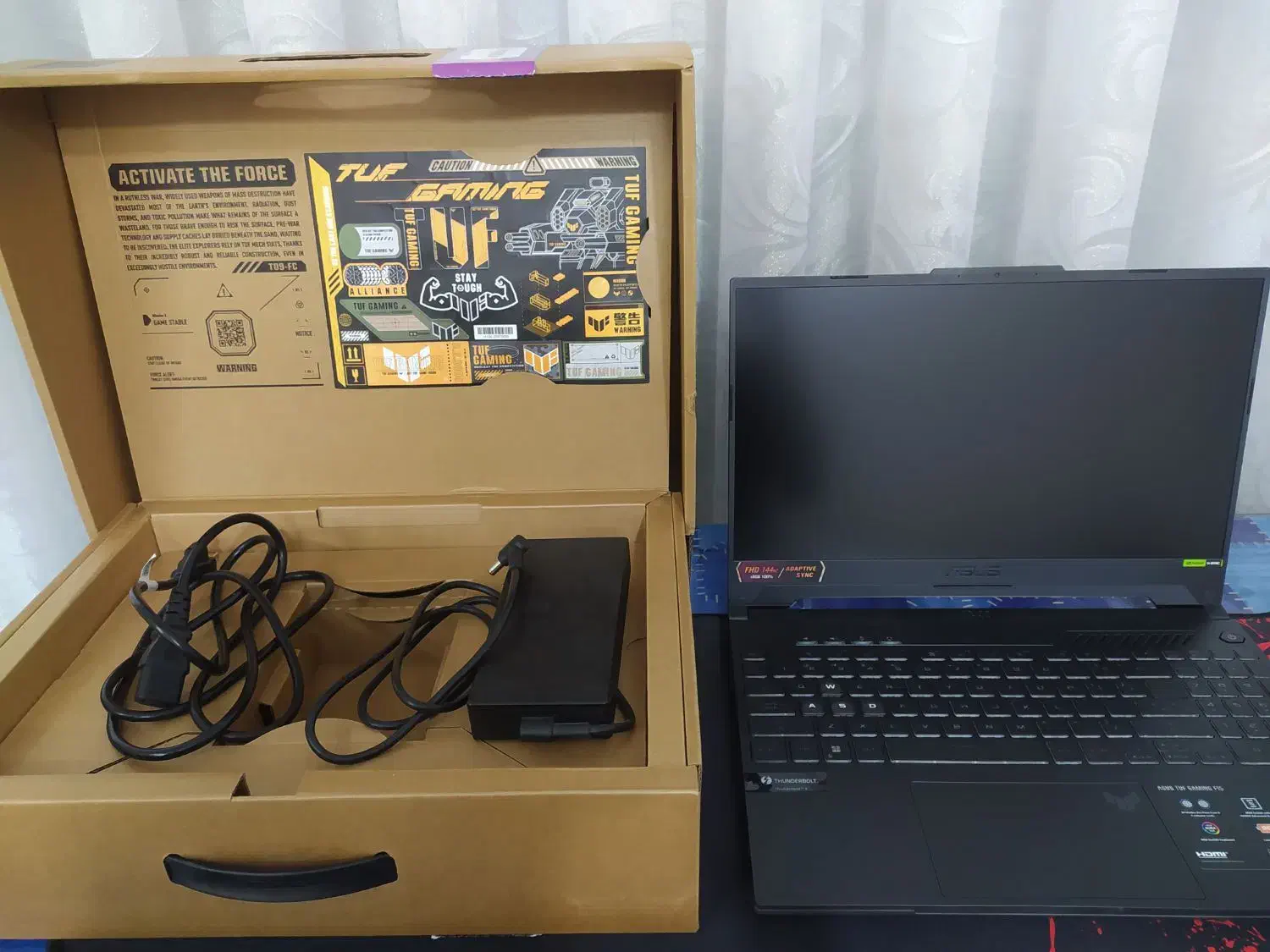 لپتاپ گیمینگ Asus tuf fx 507vi z|رایانه همراه|قم, چهل اختران|دیوار