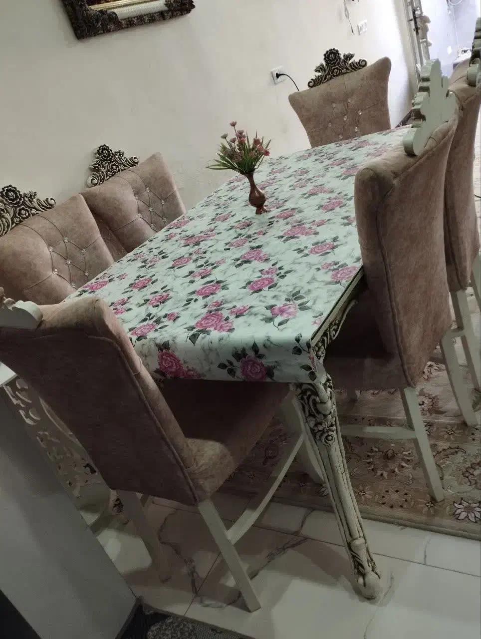 غذاخوری شش نفره درحدنو|میز و صندلی غذاخوری|تهران, آذری|دیوار