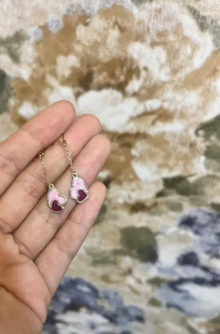 گوشواره طلا گوشواره بچگانه طلا|جواهرات|طرقبه, |دیوار