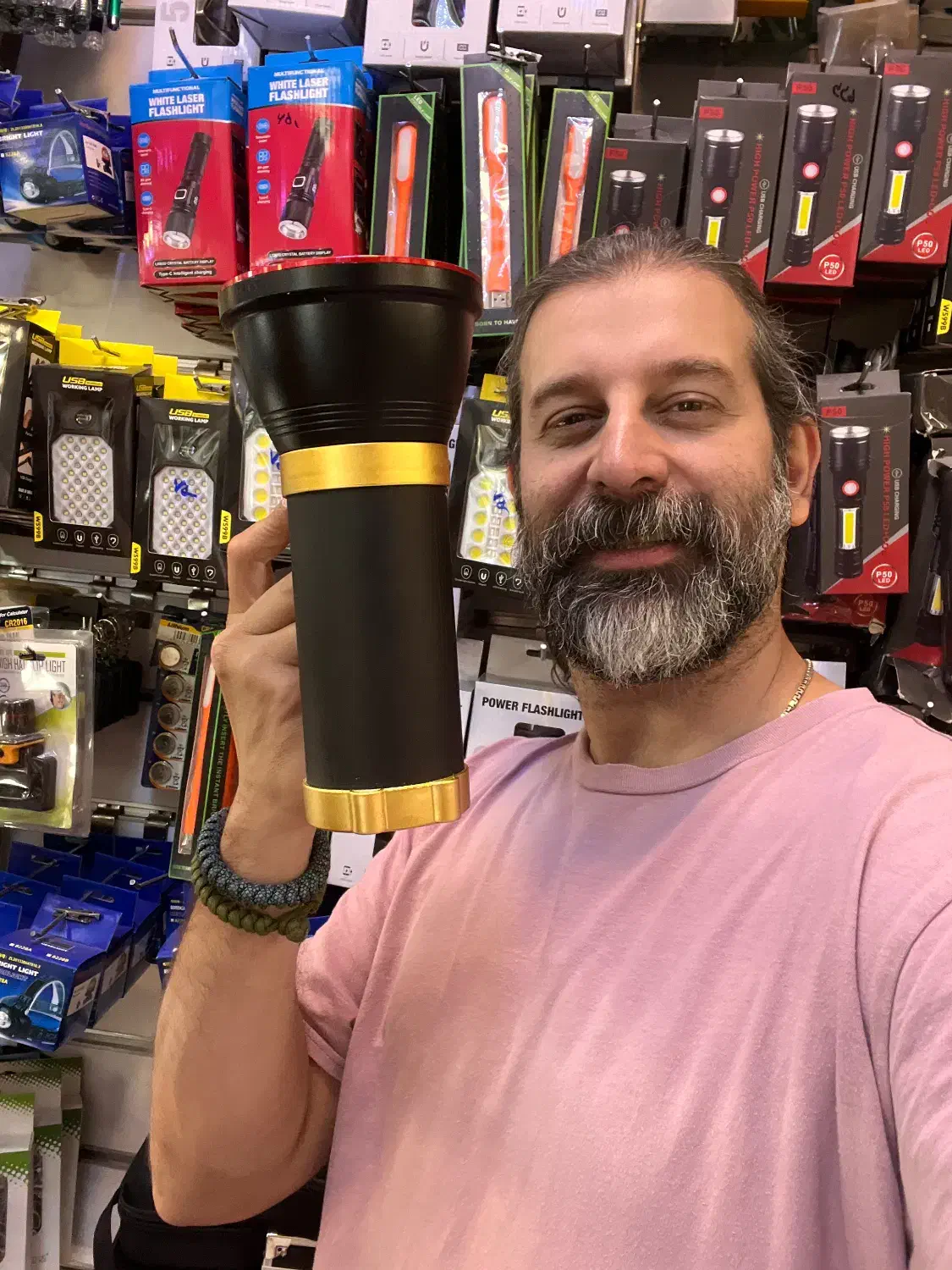 چراغ قوه شارژی لنترنی دستی ضد آب s038 smallsun|کوهنوردی و کمپینگ|تهران, لاله زار|دیوار