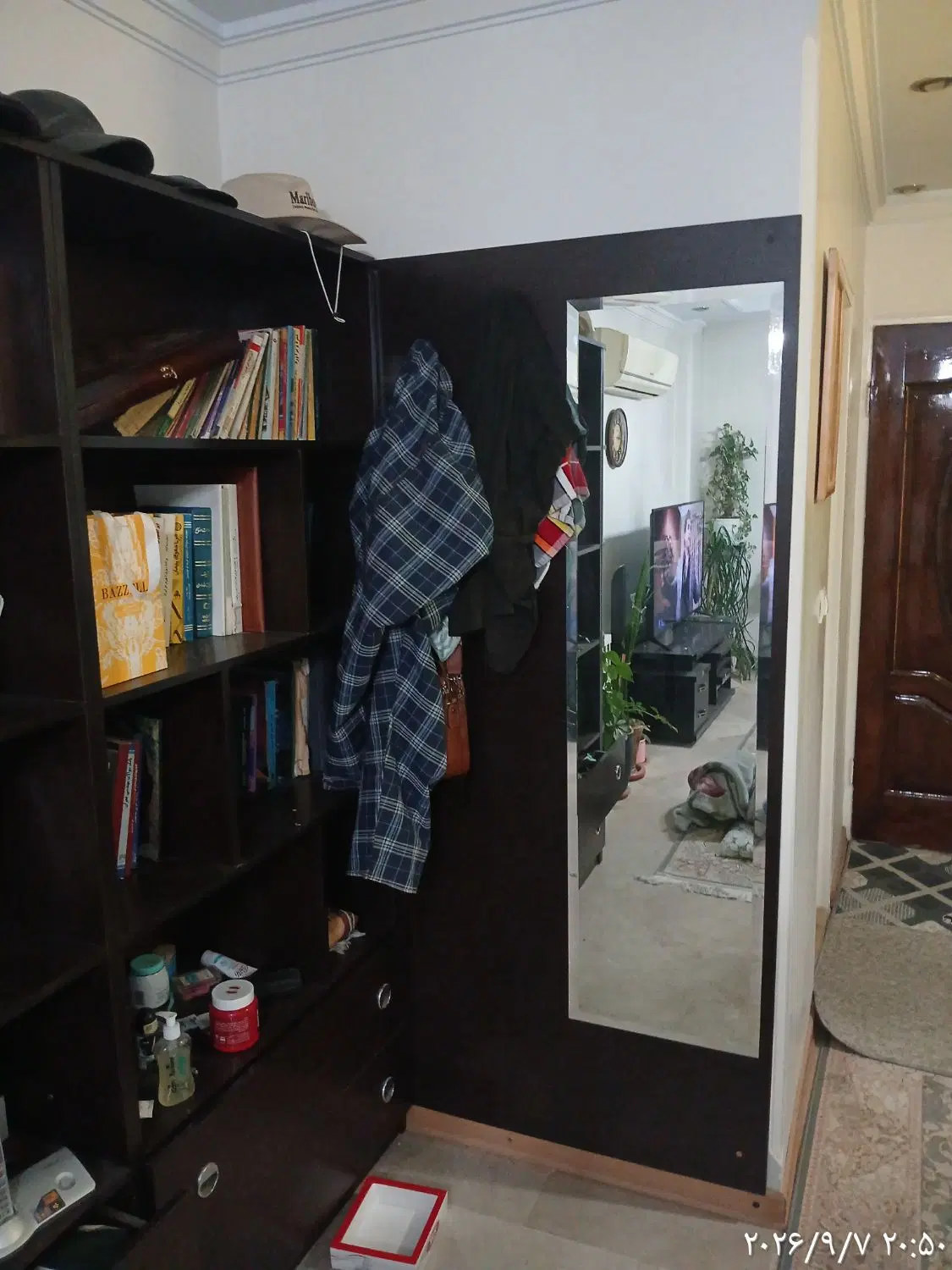 قفسه کتابخانه|کتابخانه، شلف، قفسههای دیواری|تهران, استخر|دیوار