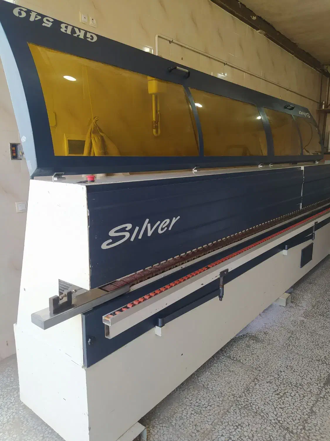 دستگاه لبه چسبان pvc|ماشین‌آلات صنعتی|اصفهان, کارخانه قند اصفهان|دیوار