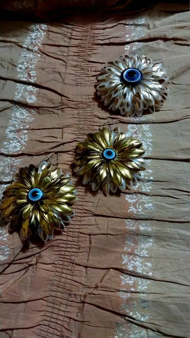 دیوار کوب کریستالی چشم زخم|صنایع دستی و سایر لوازم تزئینی|اهواز, بهارستان|دیوار