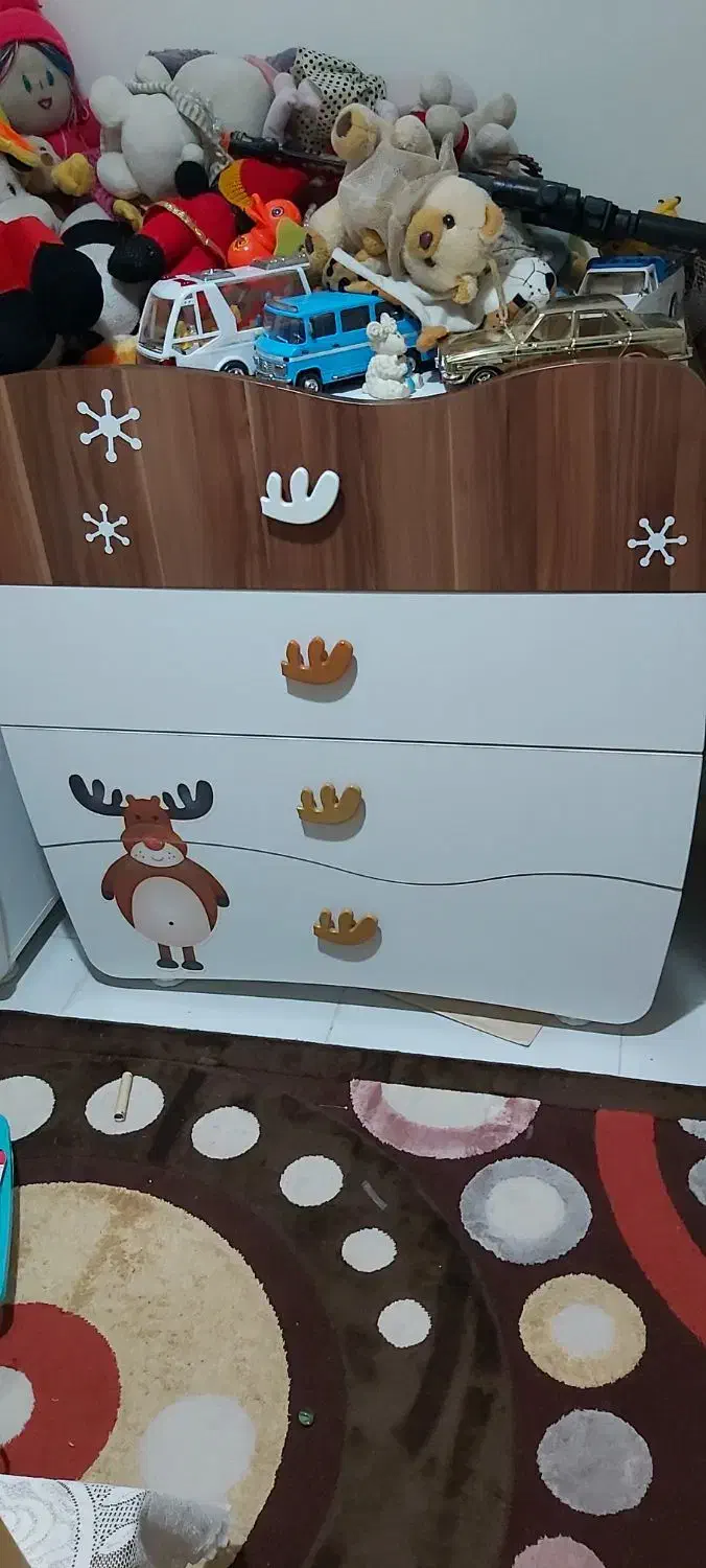 سرویس خواب کودک و نوجوان برند آپادانا|تخت و سرویس خواب|رشت, لاکانی|دیوار