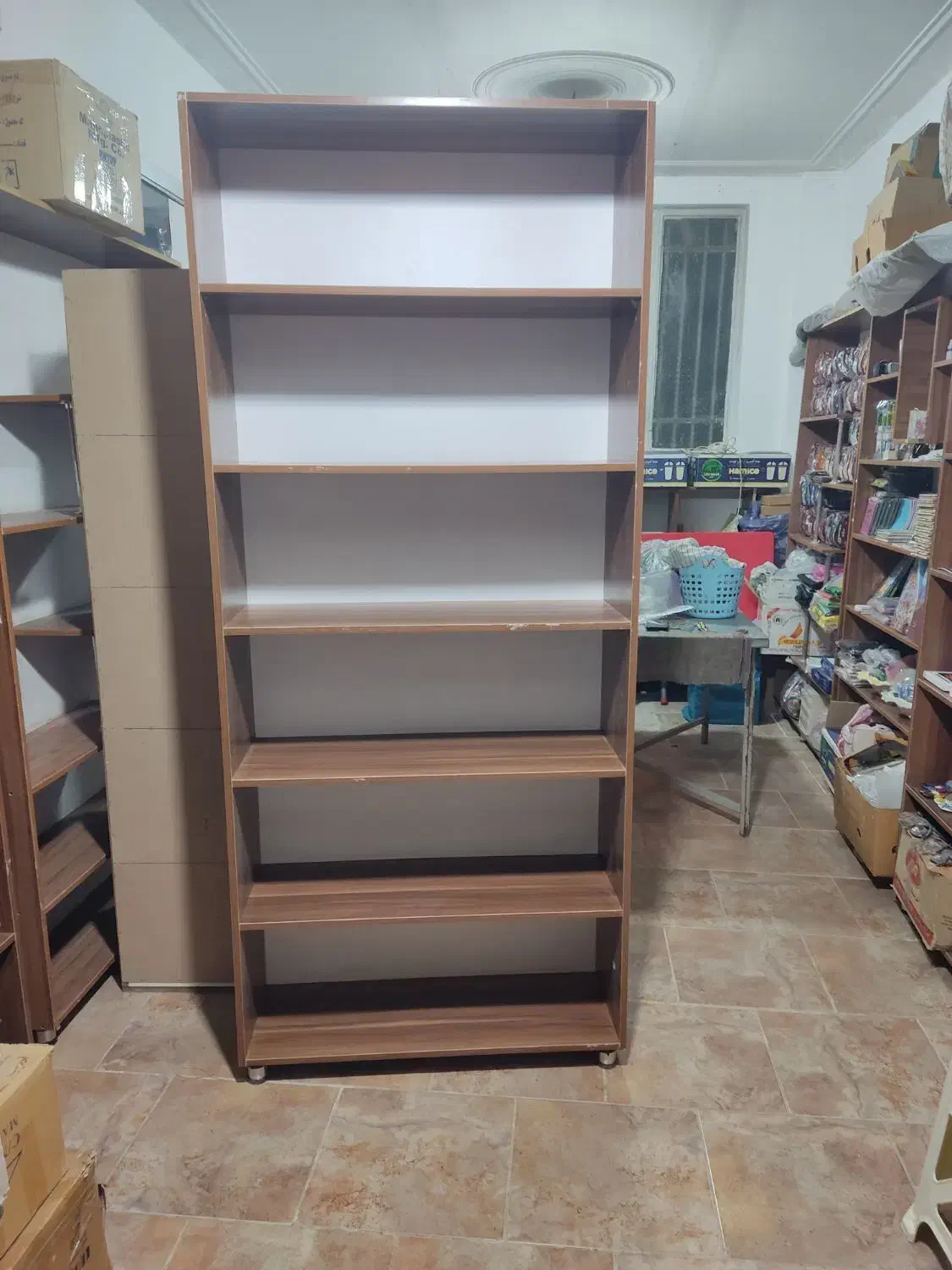 کتابخانه قفسه کمد ام دی اف|کتابخانه، شلف، قفسه‌های دیواری|قم, نیروگاه|دیوار