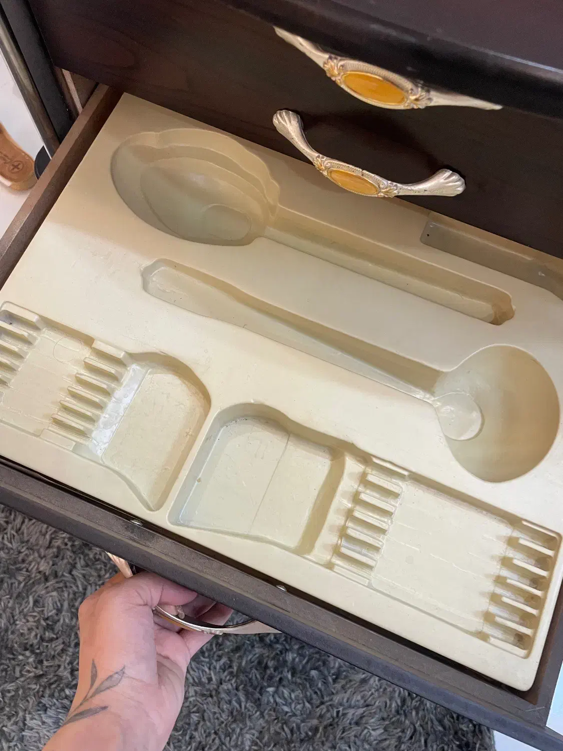 کنسول قاشق و چنگال|آب‌چکان و نظم‌دهنده ظروف|مشهد, بلال|دیوار