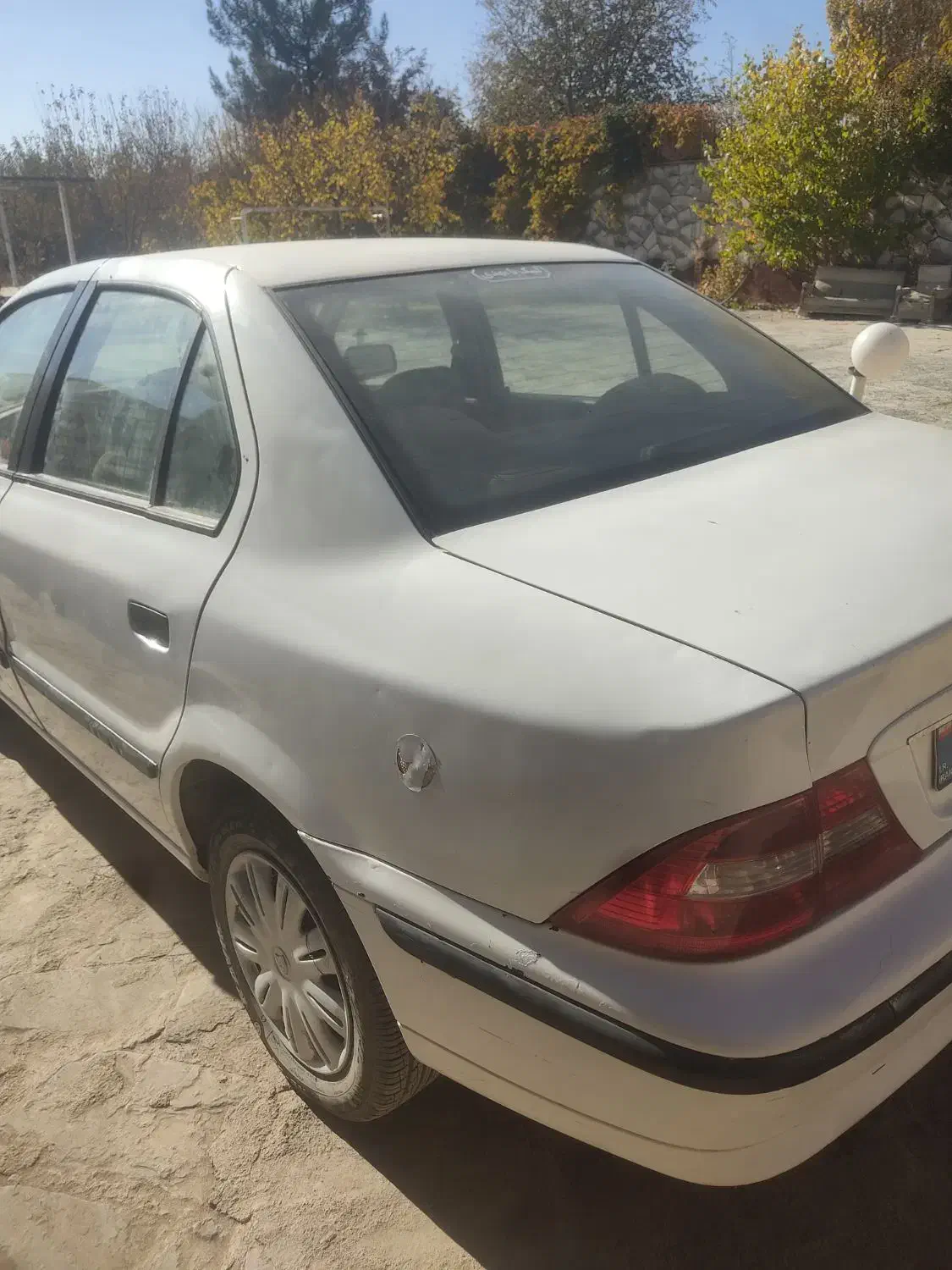 باسلام سمند سفید مدل 90|خودرو سواری و وانت|مشهد, امین آباد|دیوار