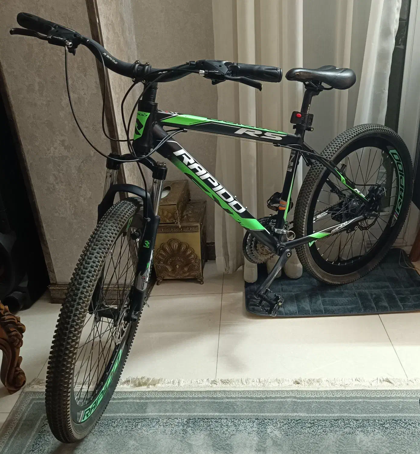 دوچرخه راپیدو r5 درحد نو|دوچرخه، اسکیت، اسکوتر|شاهین‌شهر, عطار|دیوار