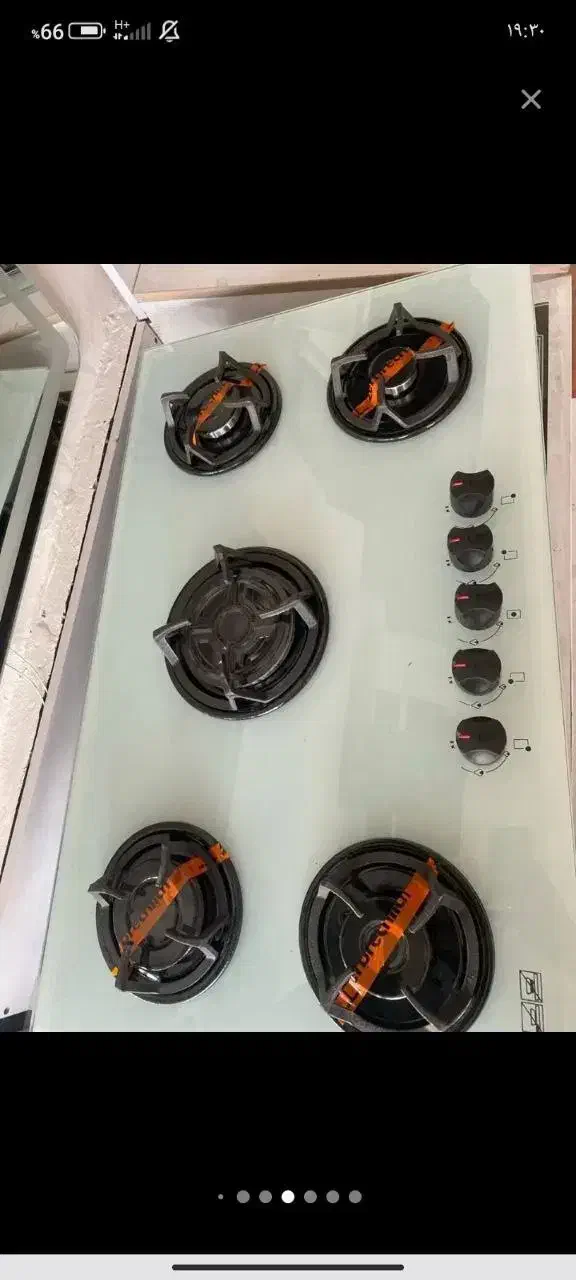 ۵ شعله ۷۵۰۰|اجاق گاز و لوازم برقی پخت‌وپز|میاندوآب, |دیوار