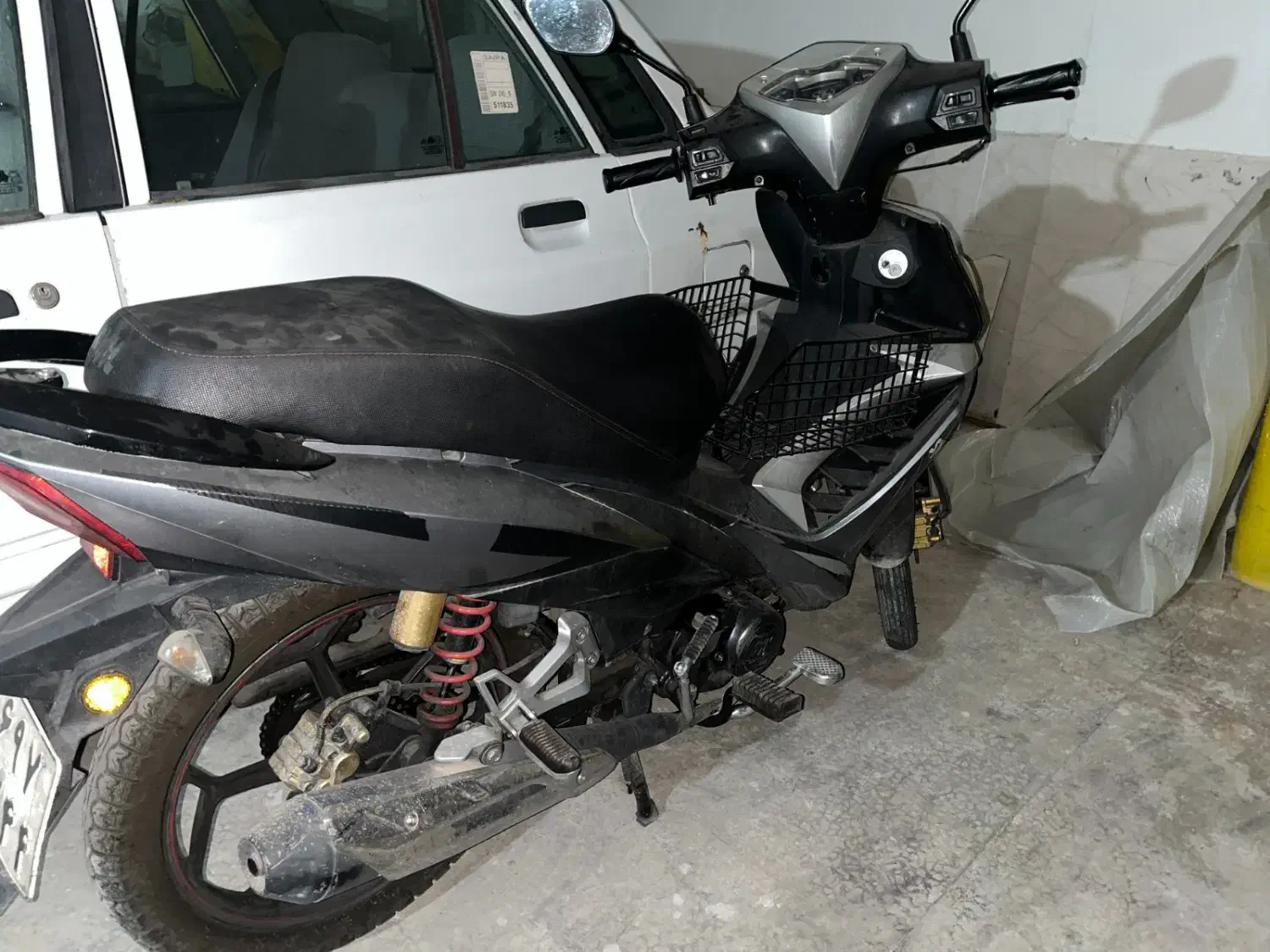 موتور اس وای ام گلکسی SYM SR130 کلاچ اتومات مدل98|موتورسیکلت|شیراز, پودنک|دیوار