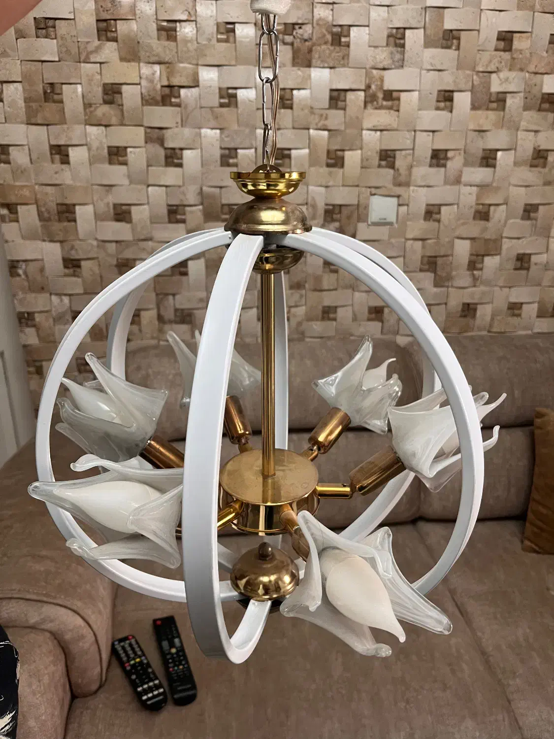 لوستر|لوستر و چراغ آویز|تهران, کاج|دیوار