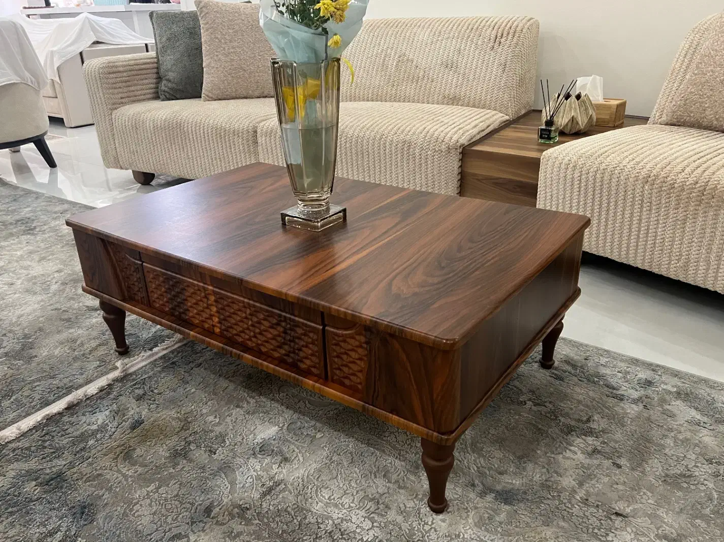 میز جلو مبلی|مبلمان خانگی و میز عسلی|ساری, |دیوار