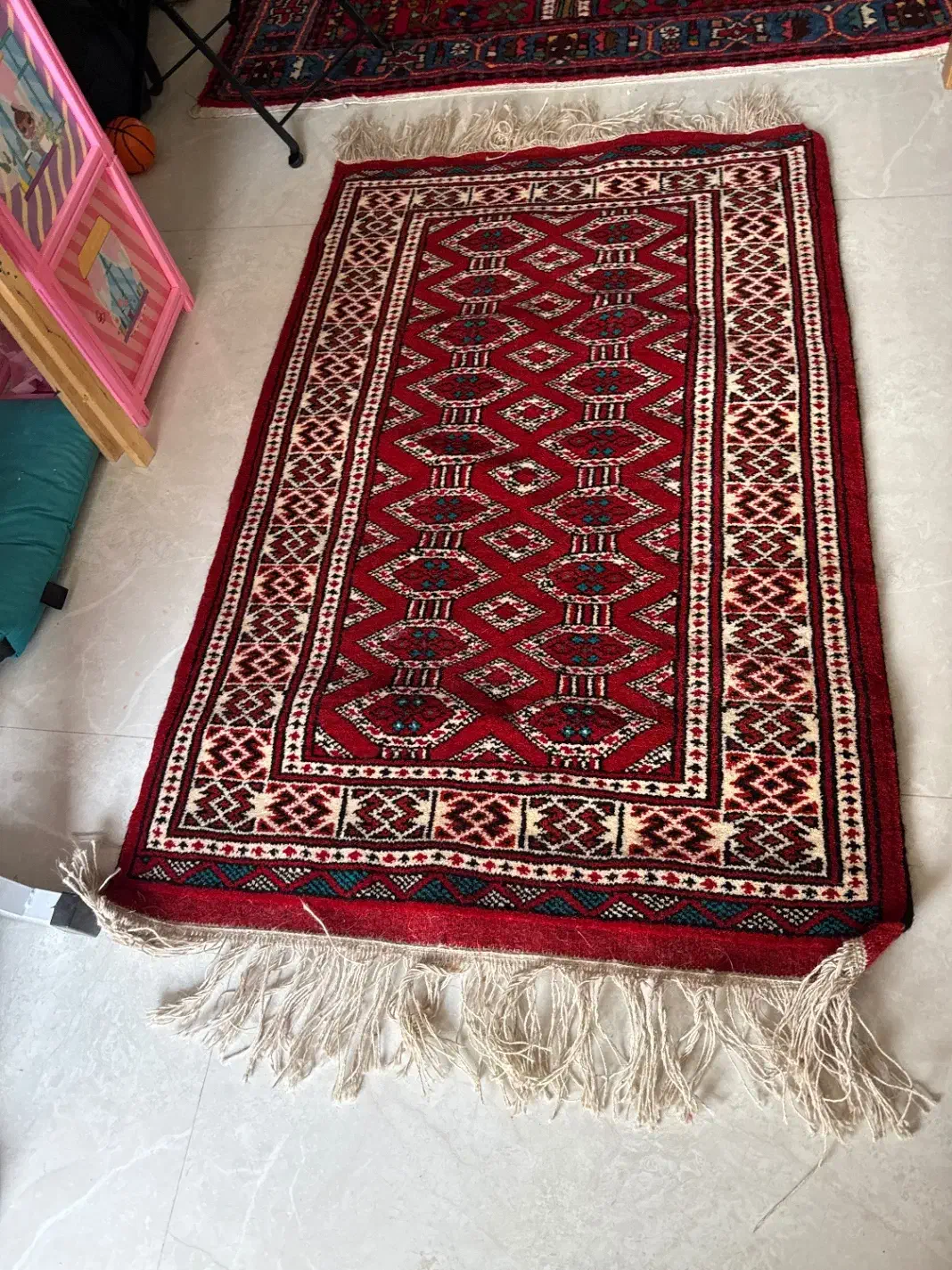 فرش ترکمن ۱۳۰  اندازه ش نو هست|فرش|تهران, شهرآرا|دیوار