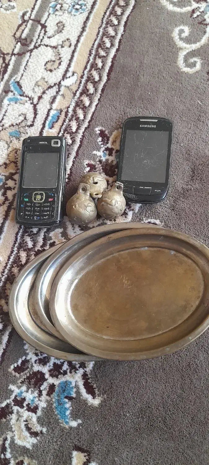 گلدان برنجی ..سینی برنجی..زنگوله برنجی|حراج|سبزوار, کوی بهار|دیوار