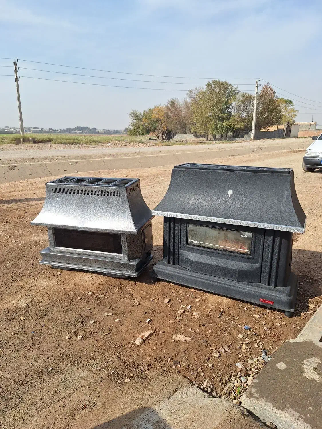 تعدادی بخاری گازی دودکش دار سلامت تمیز|بخاری، هیتر، شومینه|پاکدشت, حصار امیر|دیوار