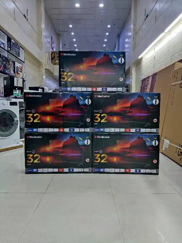 تلویزیون32 اینچ مدیا استار اسمارت دوگیرنده مدل2025|تلویزیون و پروژکتور|اهواز, شریعتی جنوبی|دیوار