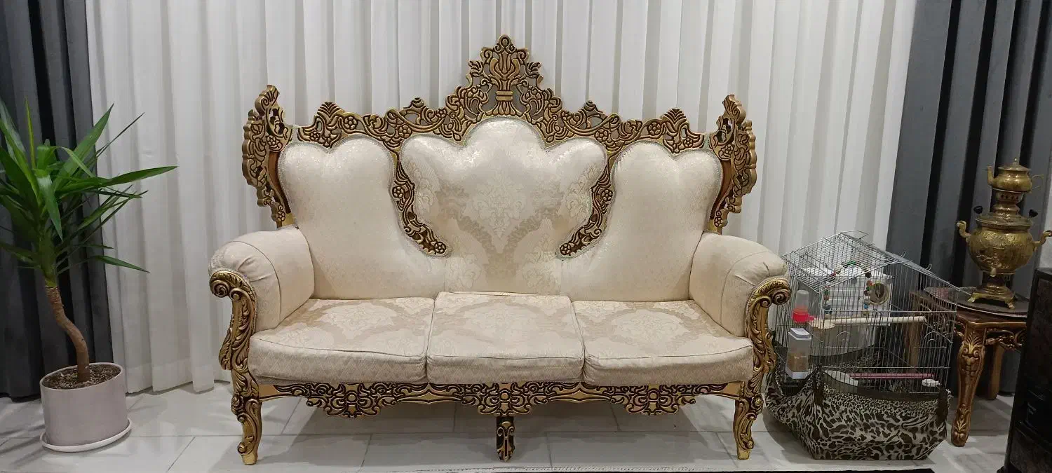 مبل سلطنتی|مبلمان خانگی و میز عسلی|بیرجند, |دیوار