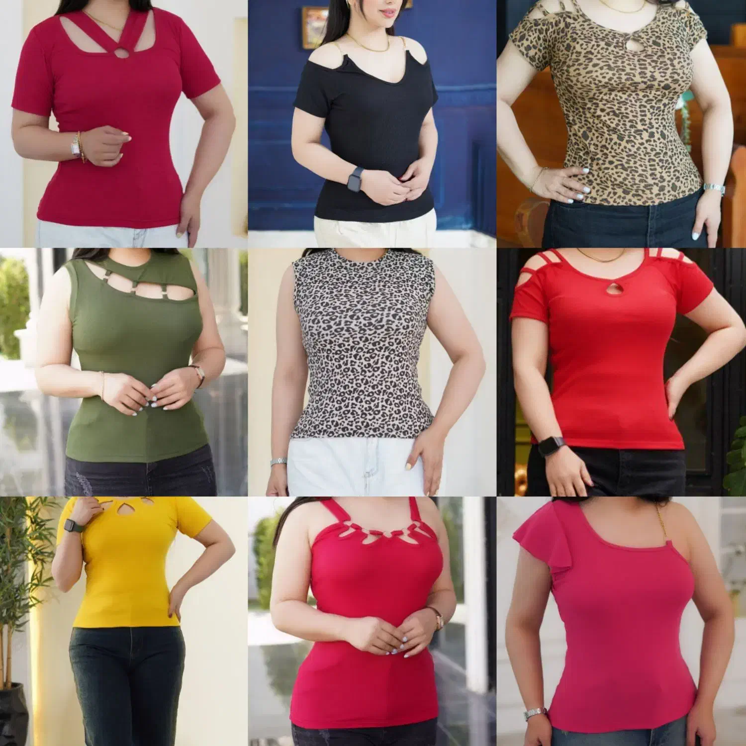 انواع تاپ و تیشرت های زنانه|لباس|کرمانشاه, |دیوار