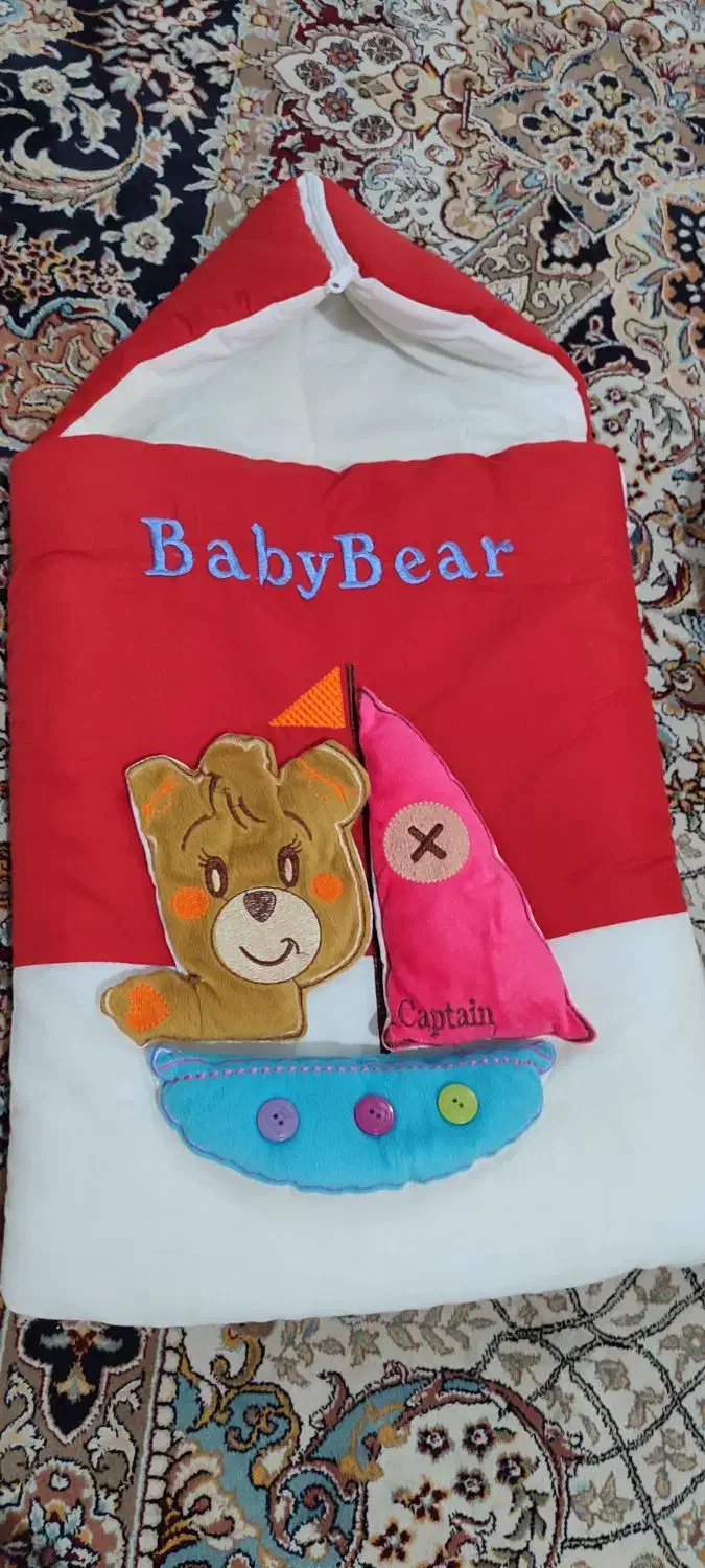 سرویس خواب نوزاد+آغوشی+پتو دور پیچ وگلبافت|اسباب و اثاث بچه|مشهد, گلشور|دیوار