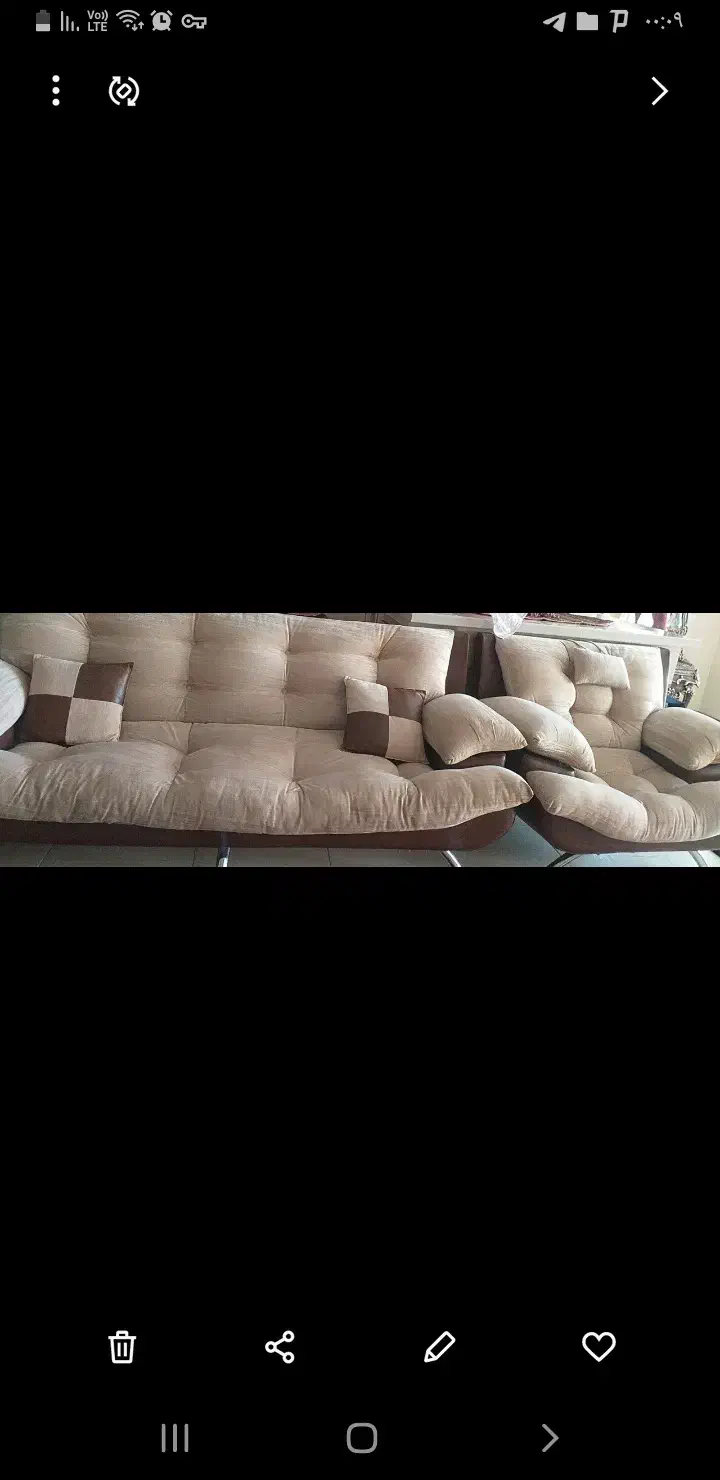 مبل چرم ترک۷نفره|مبلمان خانگی و میز عسلی|زنجان, |دیوار