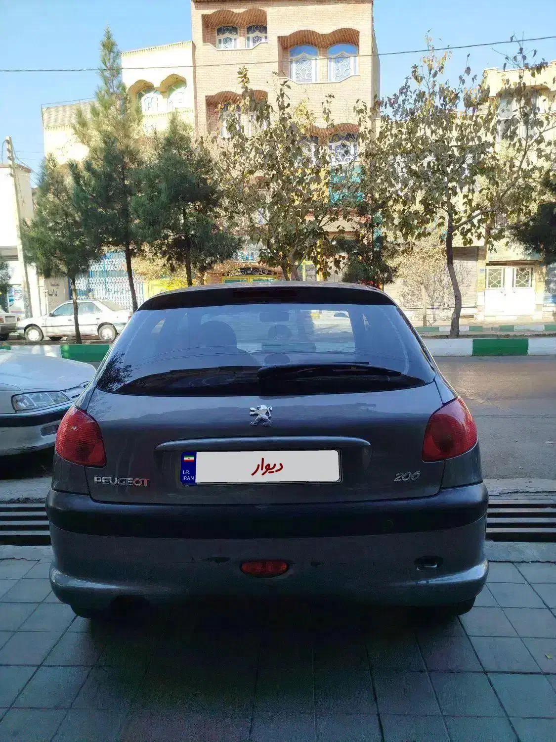 206 مدل ۹۷|خودرو سواری و وانت|قم, شاه ابراهیم|دیوار
