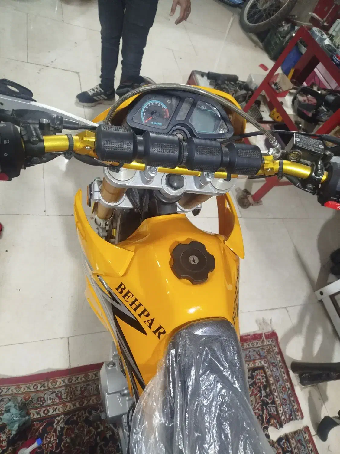 پیشرو خشک 250سند سفید تریل|موتورسیکلت|تهران, شارق|دیوار