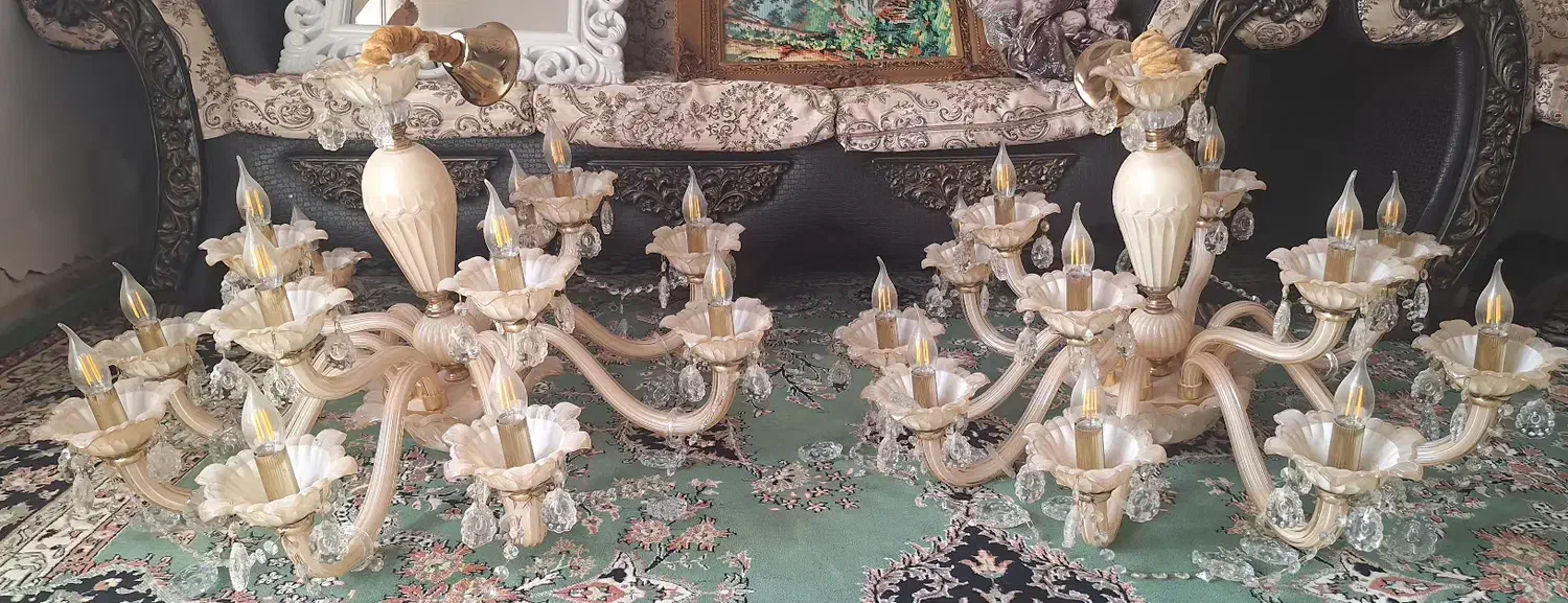 لوستر|لوستر و چراغ آویز|گالیکش, |دیوار