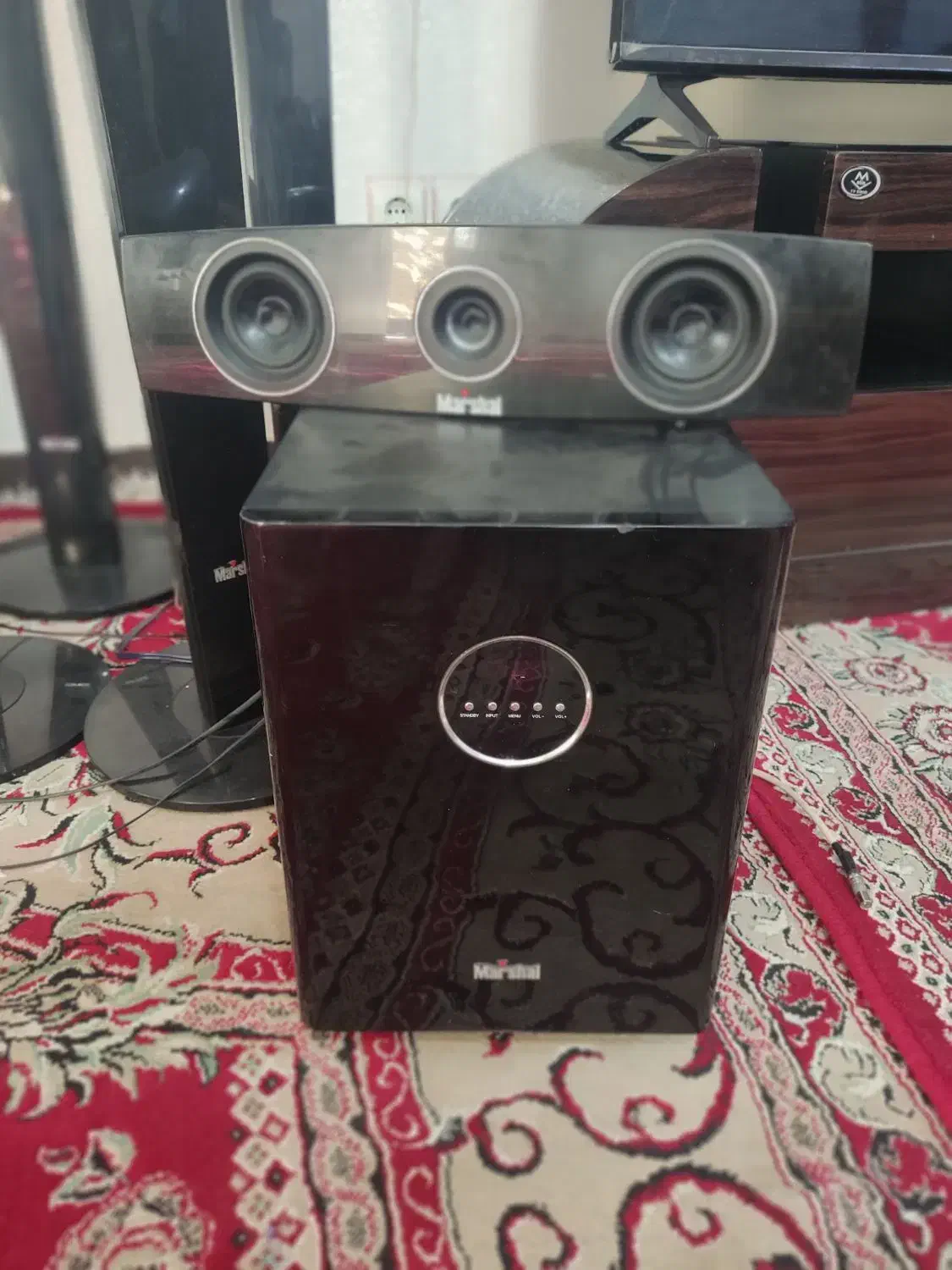 سینما خانواده در حد نو کم استفاده سالم|سیستم صوتی خانگی|شاهین‌شهر, شهرک گلدیس|دیوار