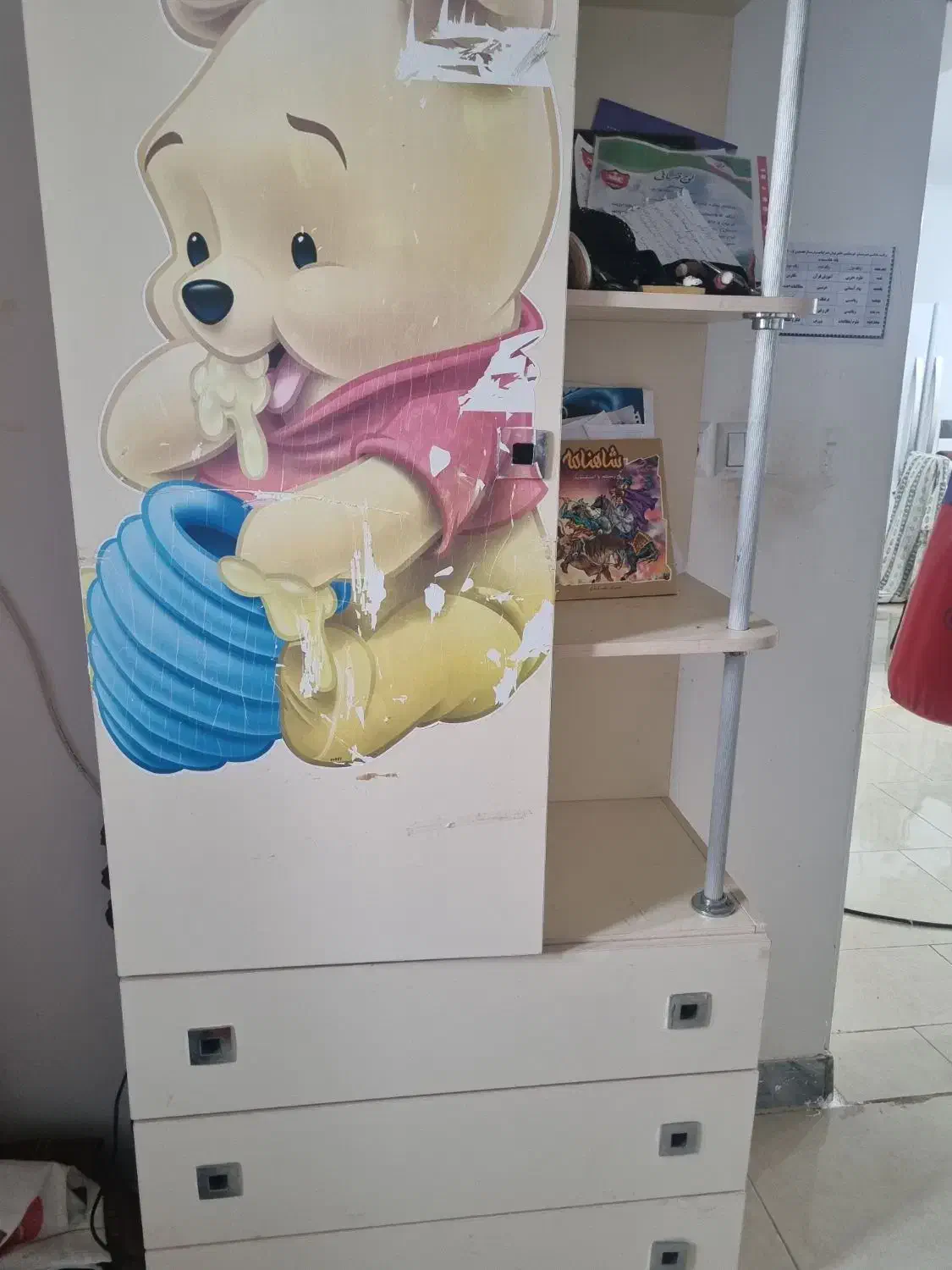 تخت و کمد نوجوان|تخت و صندلی بچه|کیاشهر, |دیوار