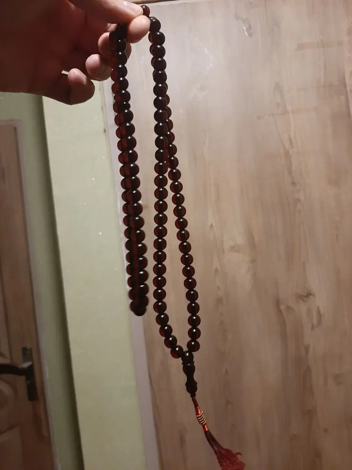 تسبیح آب حیات کهربای هفت رنگ|جواهرات|زنجان, |دیوار