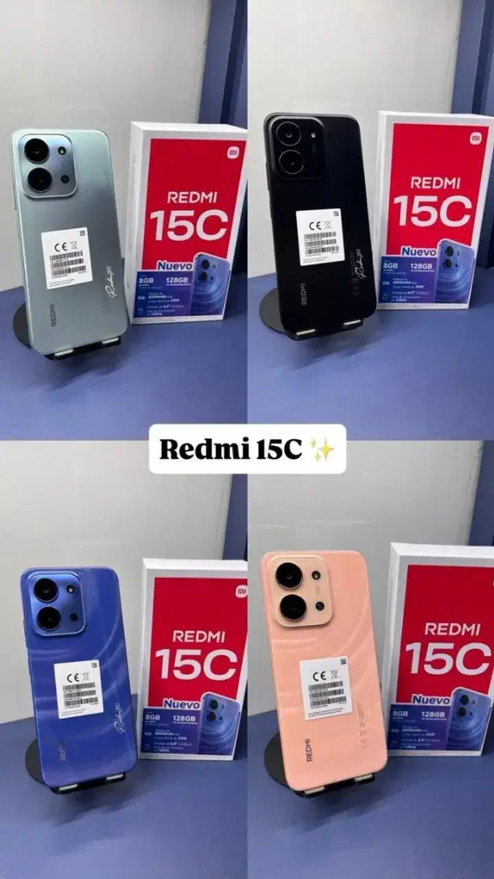 جدیدترین گوشی شیائومی ردمی 15C 16/256/128 شیراز|موبایل|شیراز, زند|دیوار