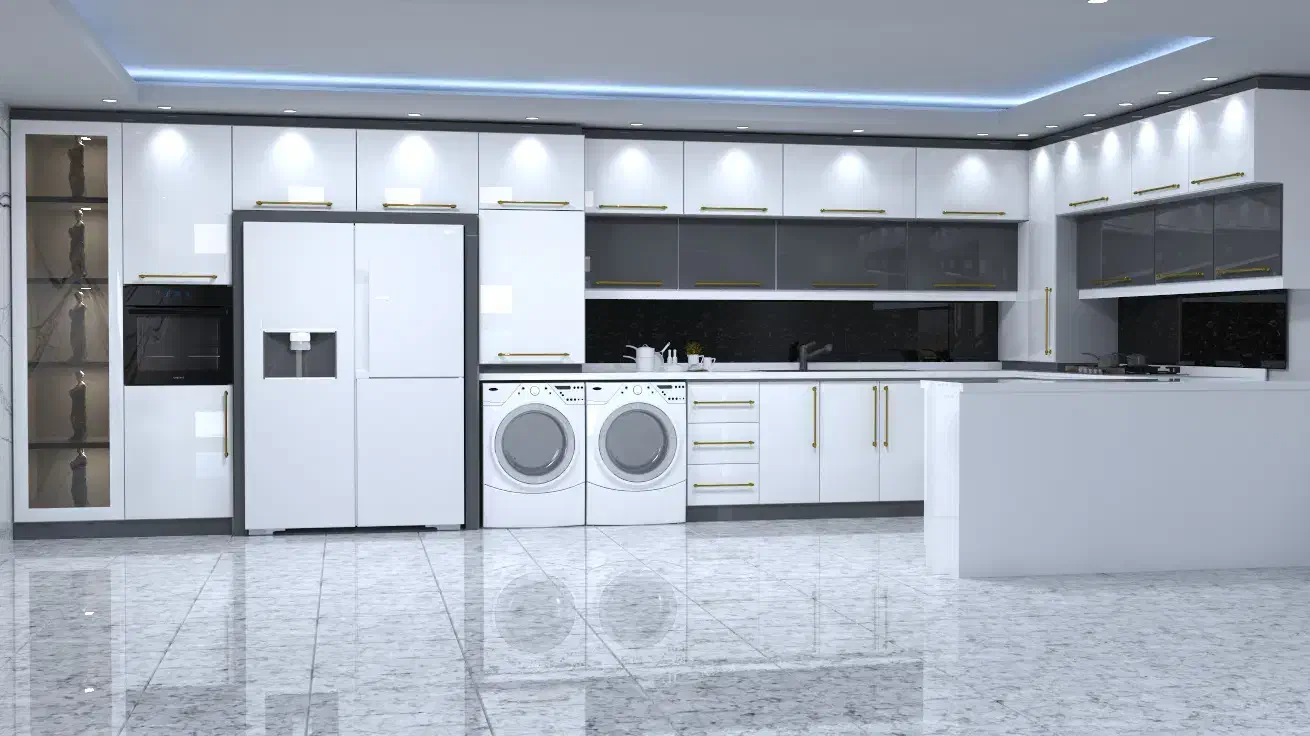 ساخت نصب انواع کابینت کمد دیواری|کتابخانه، شلف، قفسههای دیواری|یاسوج, |دیوار