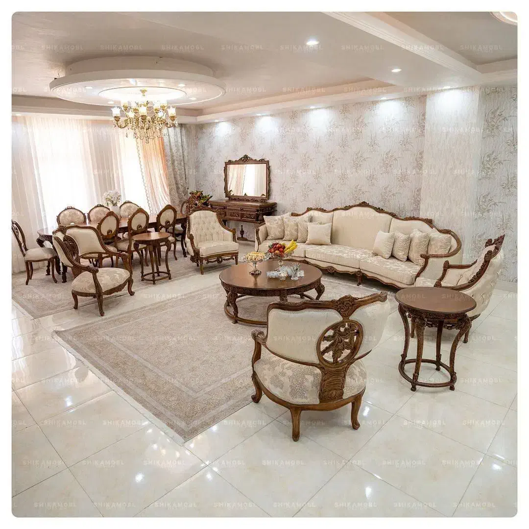 مبل کلاسیک|مبلمان خانگی و میز عسلی|بهارستان, |دیوار