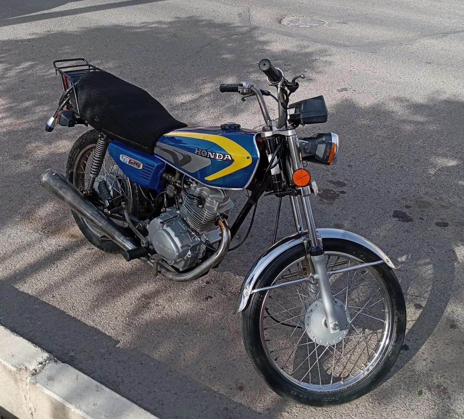 موتور سیکلت ۱۲۵ مزایده|موتورسیکلت|خارک, |دیوار