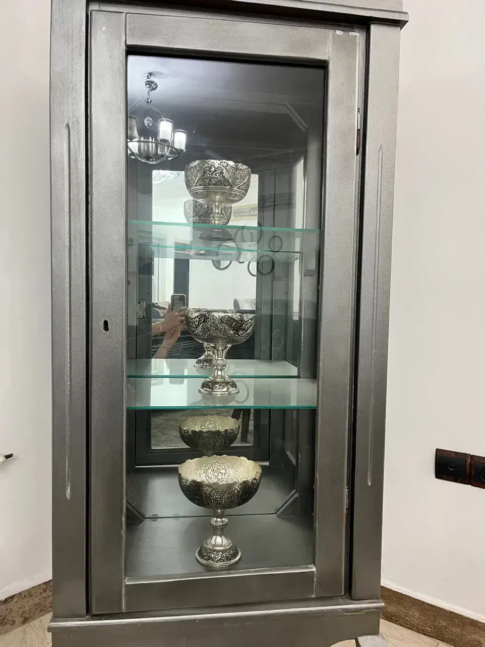 ویترین چوب ایستاده|بوفه، ویترین، کنسول|آمل, |دیوار