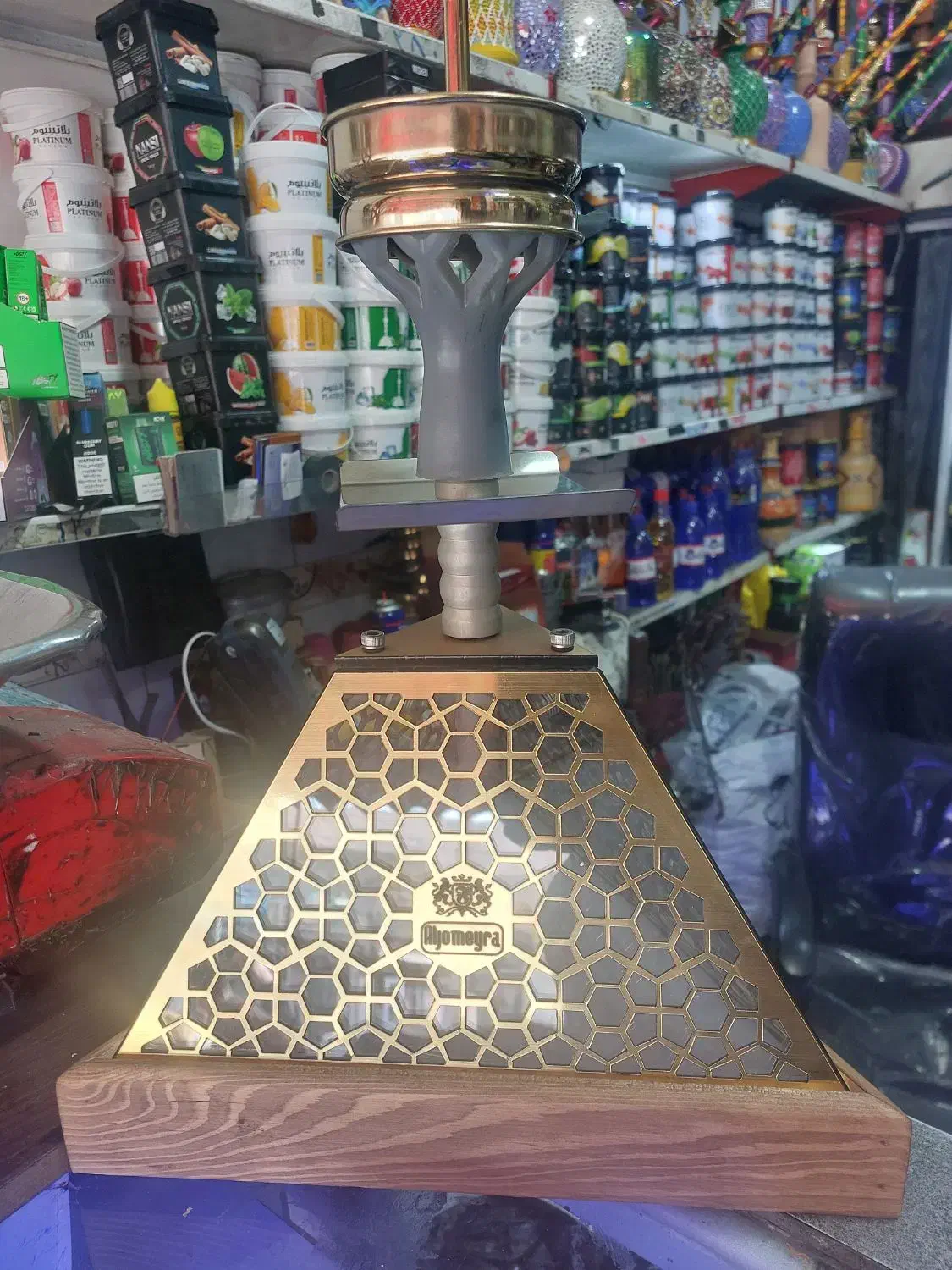 قلیان هرمی الجمیرا طرح‌مصری|کلکسیون و سرگرمی|شیراز, سعدیه جنوبی|دیوار