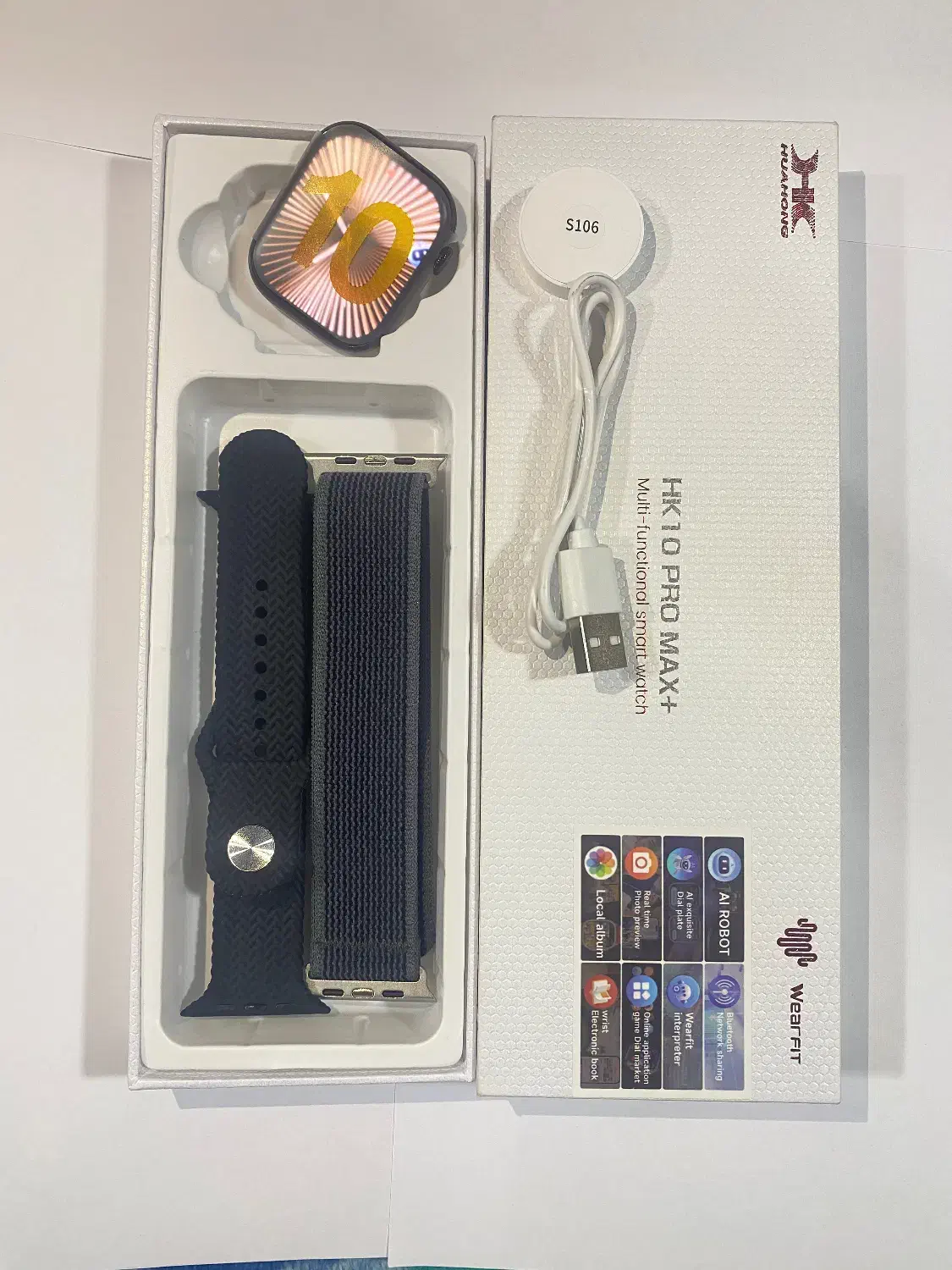 ساعت هوشمند HK 10 pro max|ساعت|صدرا-فارس, فاز ۱|دیوار