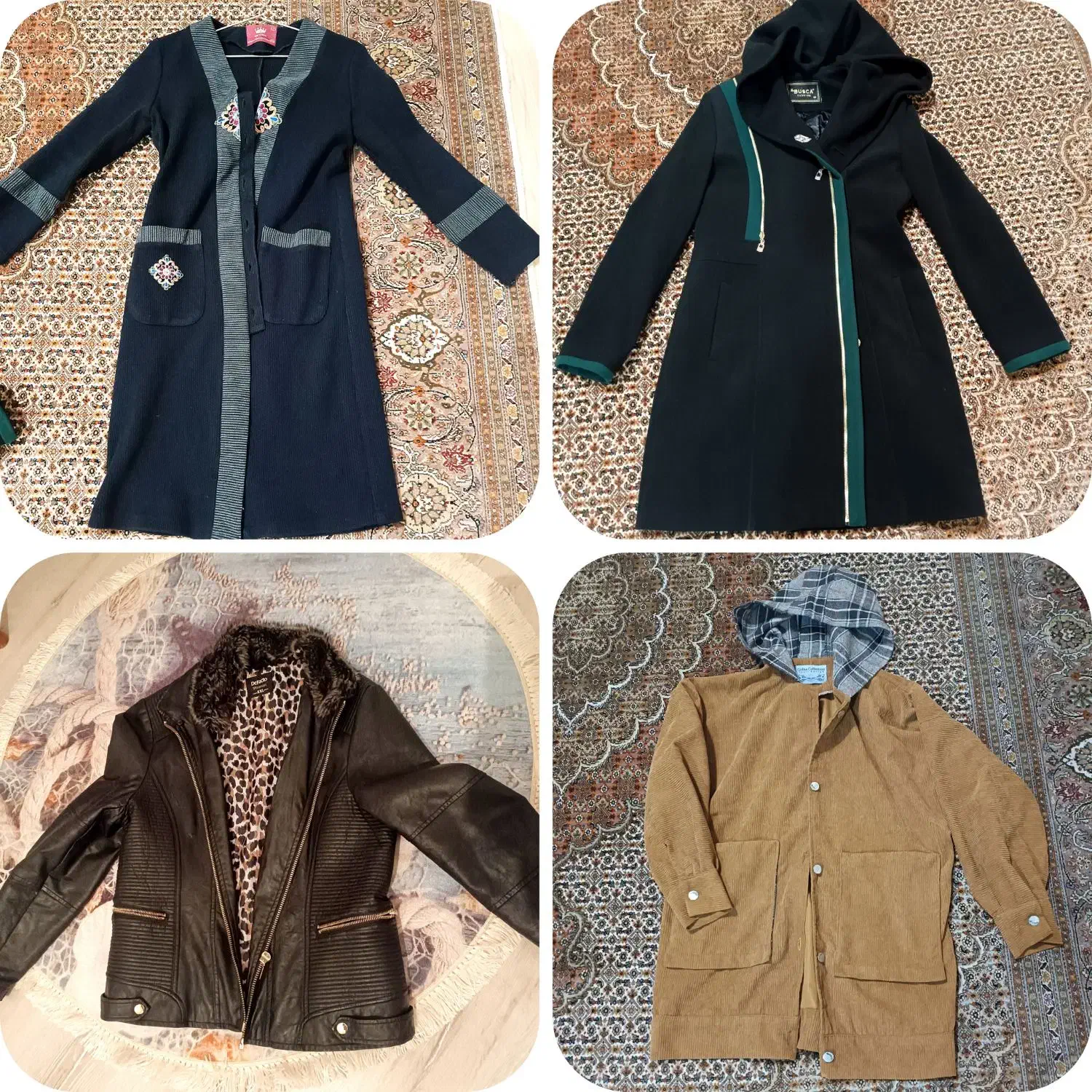 پالتو ، کاپشن، کت|لباس|ماکو, |دیوار