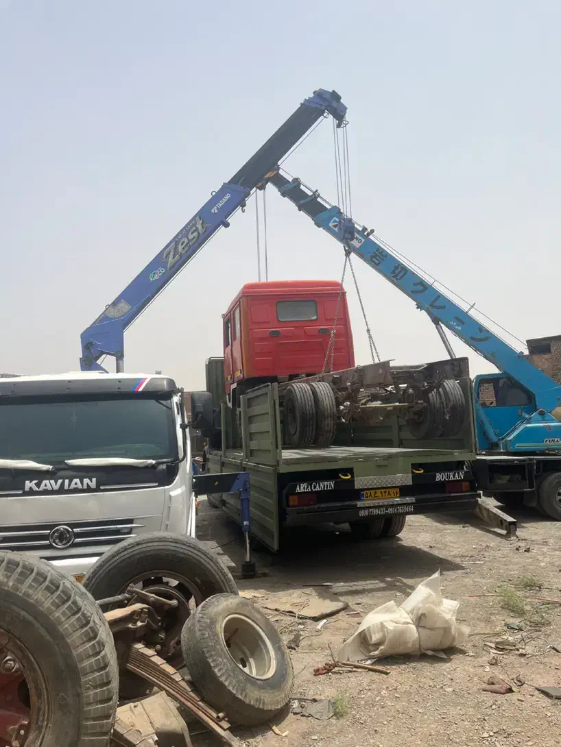 جرثقیل شبانه روزی|خدمات حمل و نقل|قم, خداکرم|دیوار