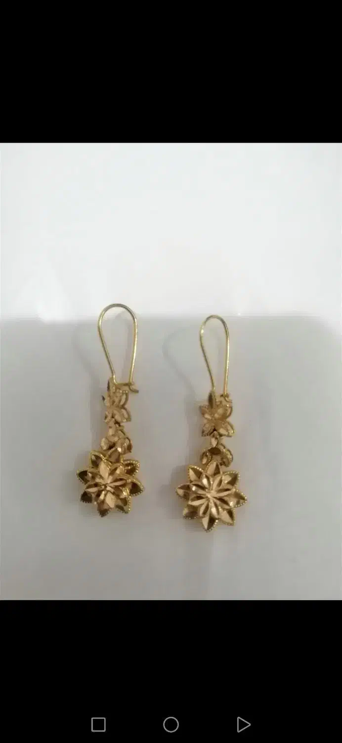 گوشواره طلا 18عیار|جواهرات|شیراز, شریف‌آباد|دیوار