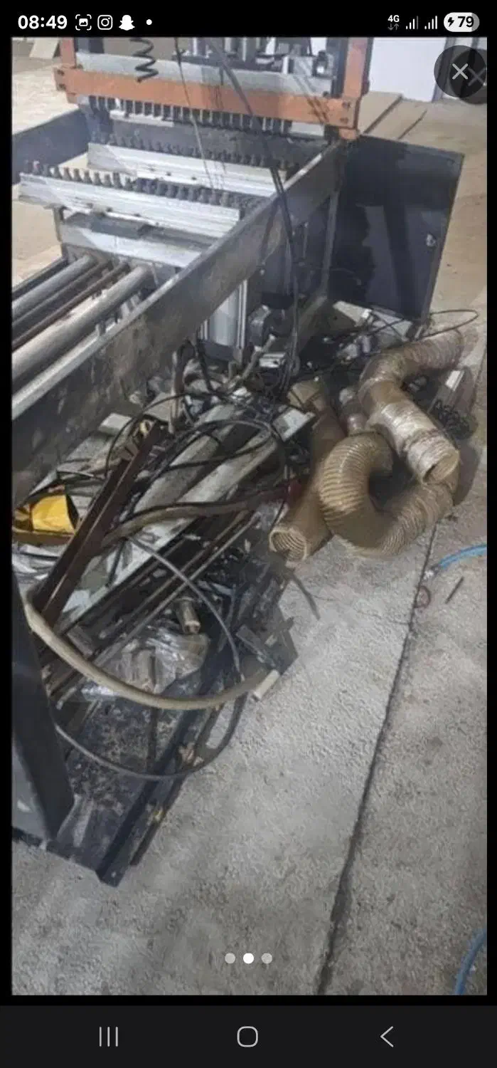 دستگاه الیت زن۶۴مته ام دی اف+ لبه چسبان۴ایسگاه|ماشینآلات صنعتی|بهارستان, |دیوار