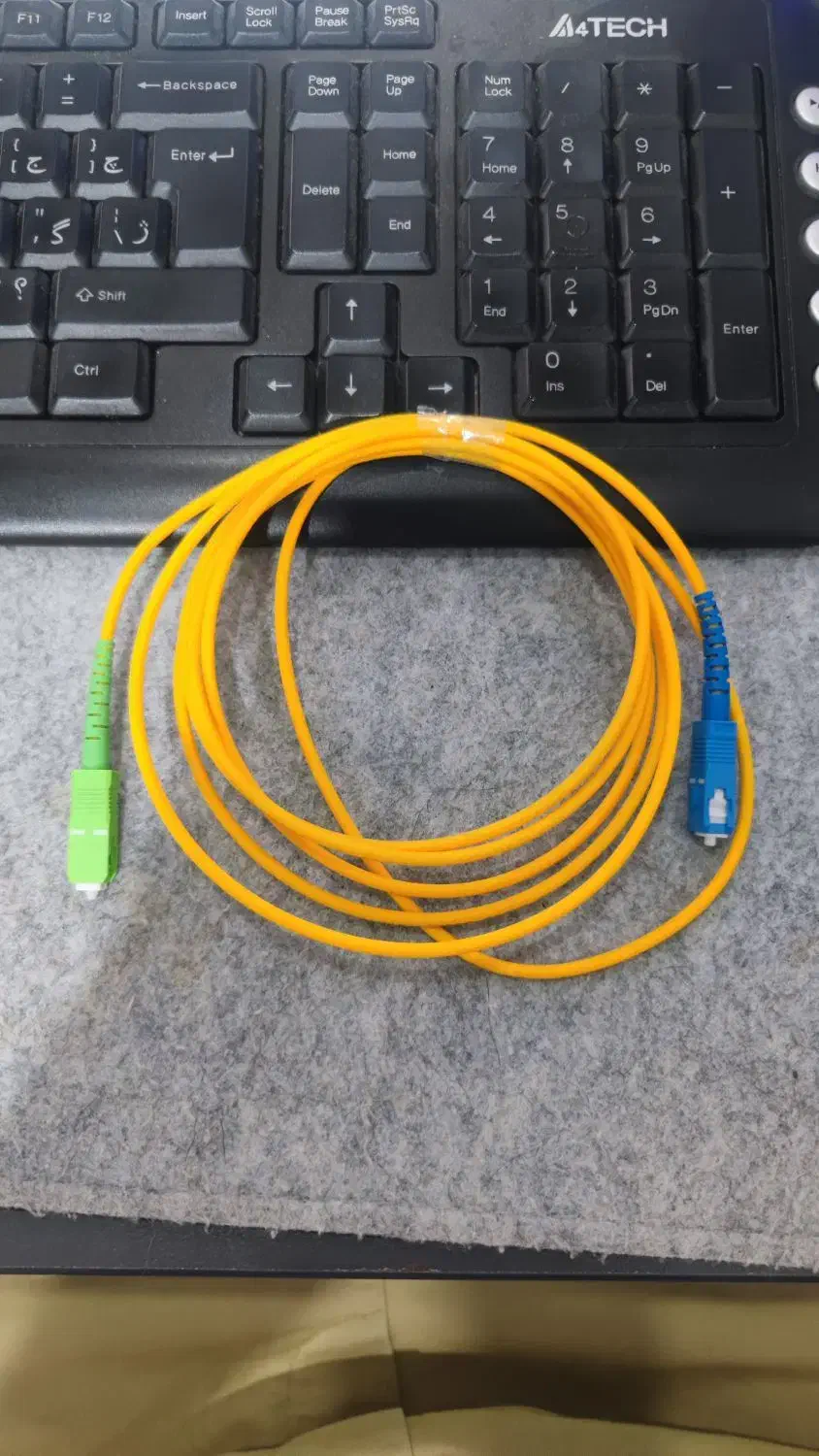 پچ کورد فیبرنوری SC-SC سینگل مود APC-UPC|مودم و تجهیزات شبکه|تهران, وردآورد|دیوار