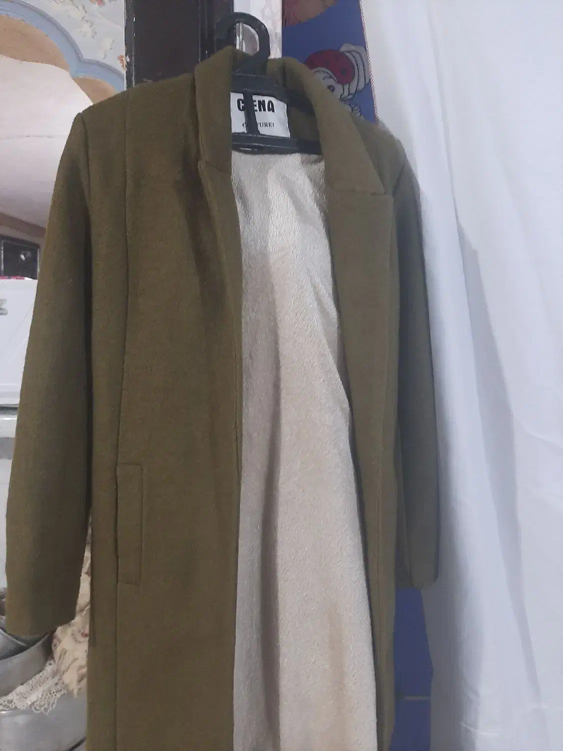 پالتو گرم سبز یشمی|لباس|نیشابور, حسین آباد جدید|دیوار