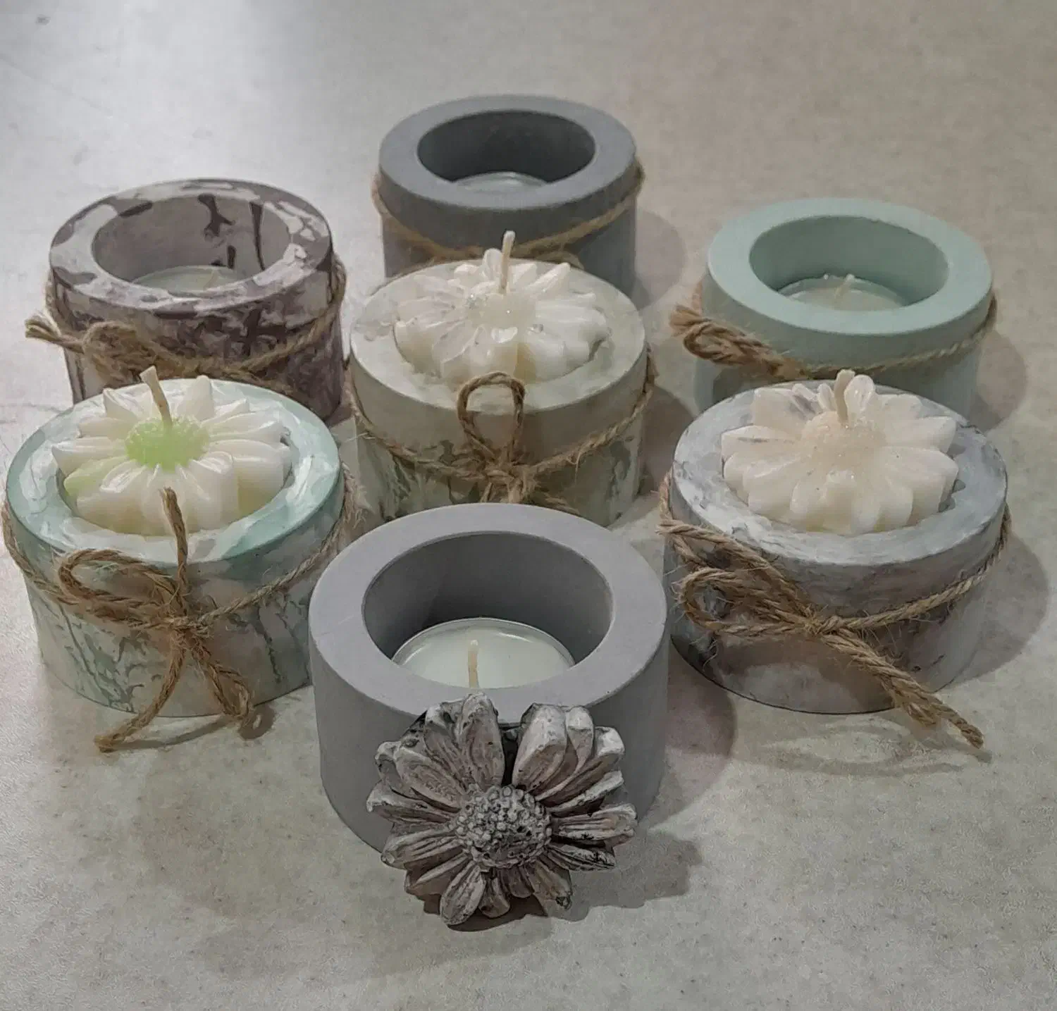 شمعهای دکوری وفانتزی دست ساز|صنایع دستی و سایر لوازم تزئینی|محمدشهر, شهرک پیام (مهرالبرز)|دیوار