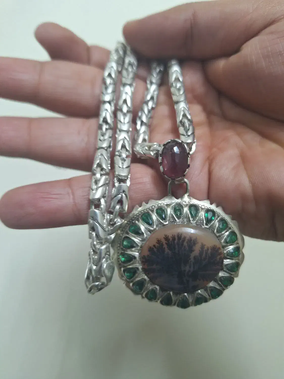 پلاک و زنجیر شجر کلکسیونی|جواهرات|اصفهان, شهرک امام خمینی|دیوار